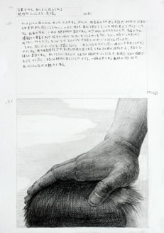 武蔵野美術大学の過去問再現作品の画像(基礎デザイン学科)その2